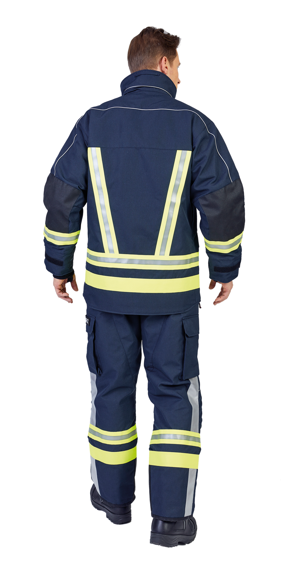 Protective jacket FIRE MAX 3 darkblue, NOMEX® Tough - Image 3