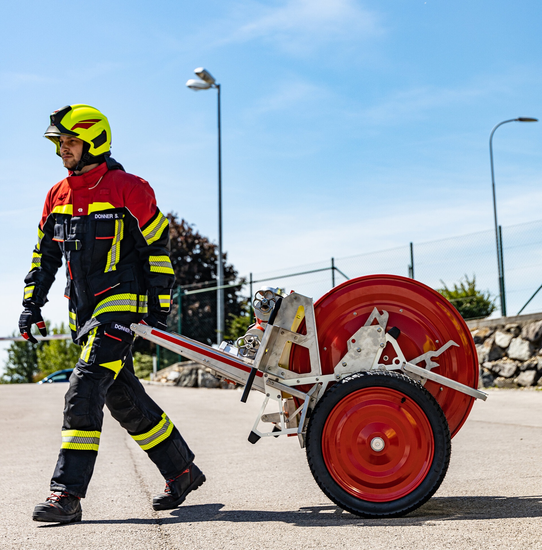 RTE One Person Reel hose, crank left - Image 6