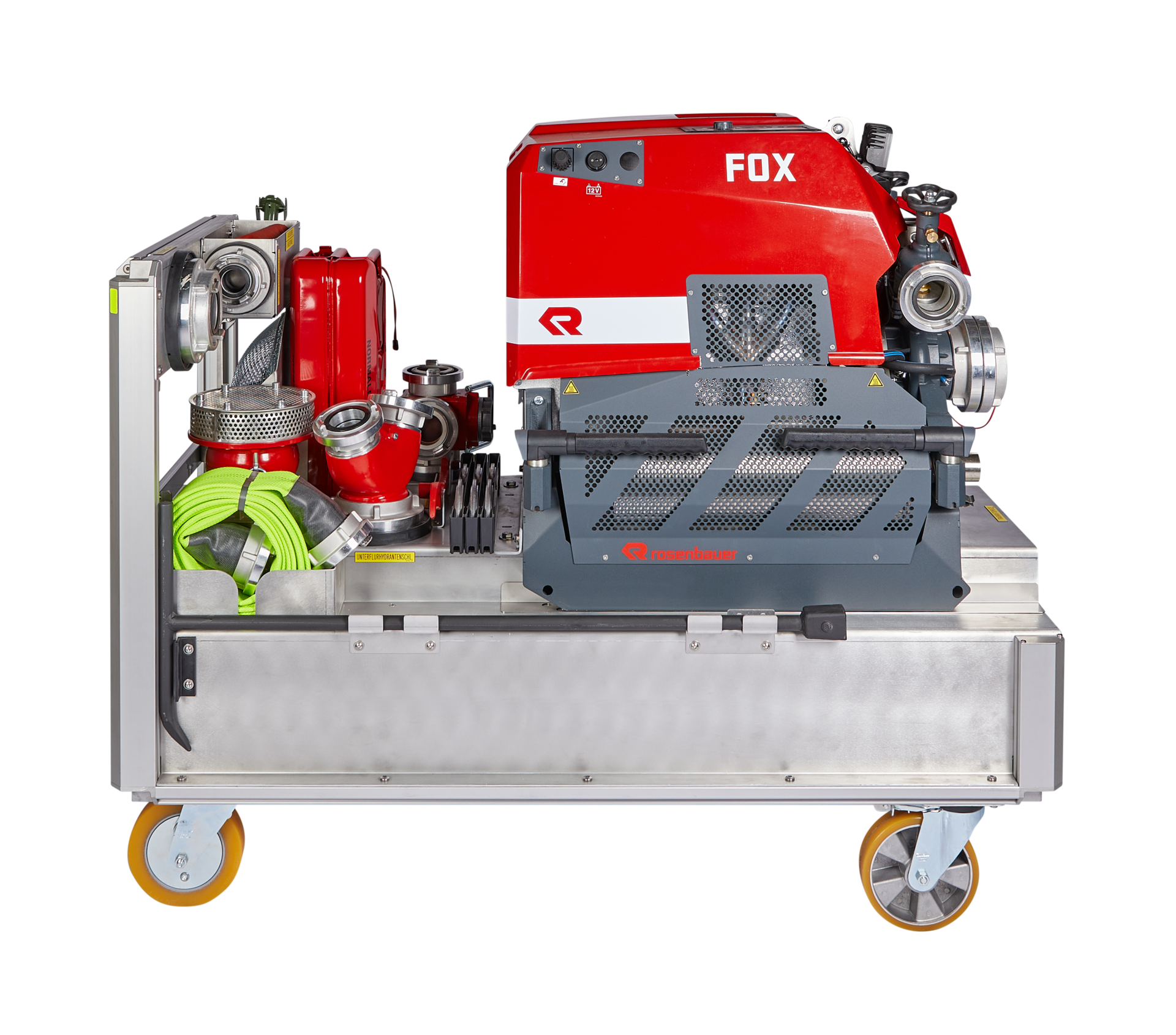 RTE RC Suction Point 1600, 2 x cone brake, 2 x swivel castor, H=1150 - Image 7