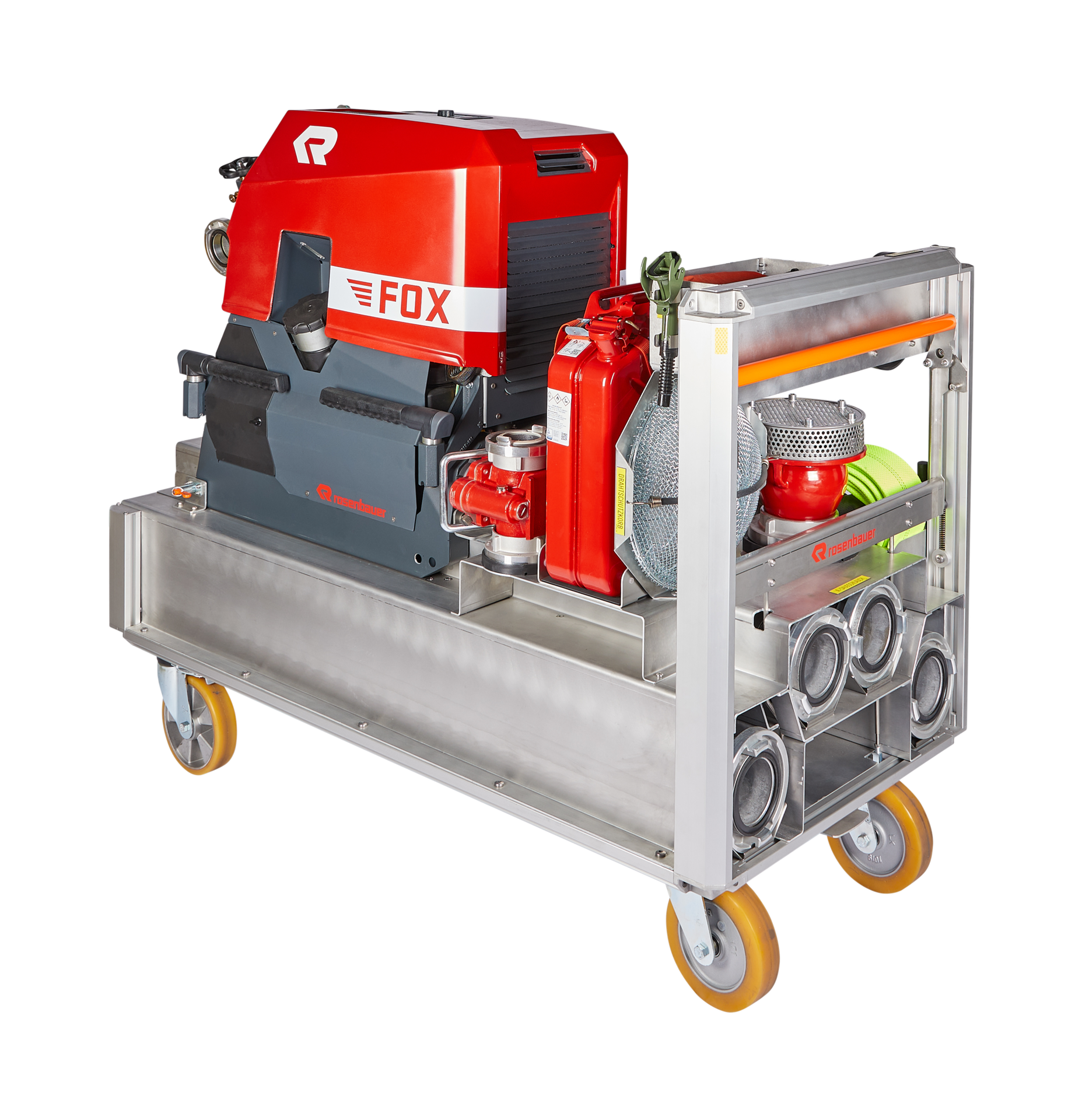 RTE RC Suction Point 1600, 2 x cone brake, 2 x swivel castor, H=1150