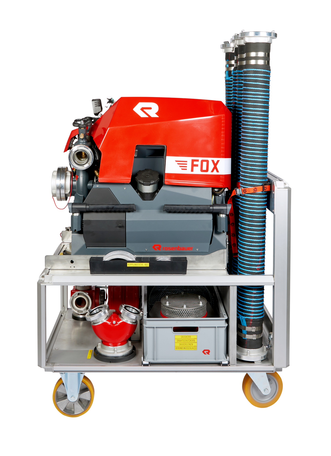 RTE RC Suction Point 1200, 2 x cone breake, 2 x swivel castor, H=1150 - Image 3