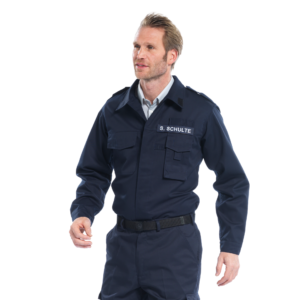 Jacket for uniform blue
