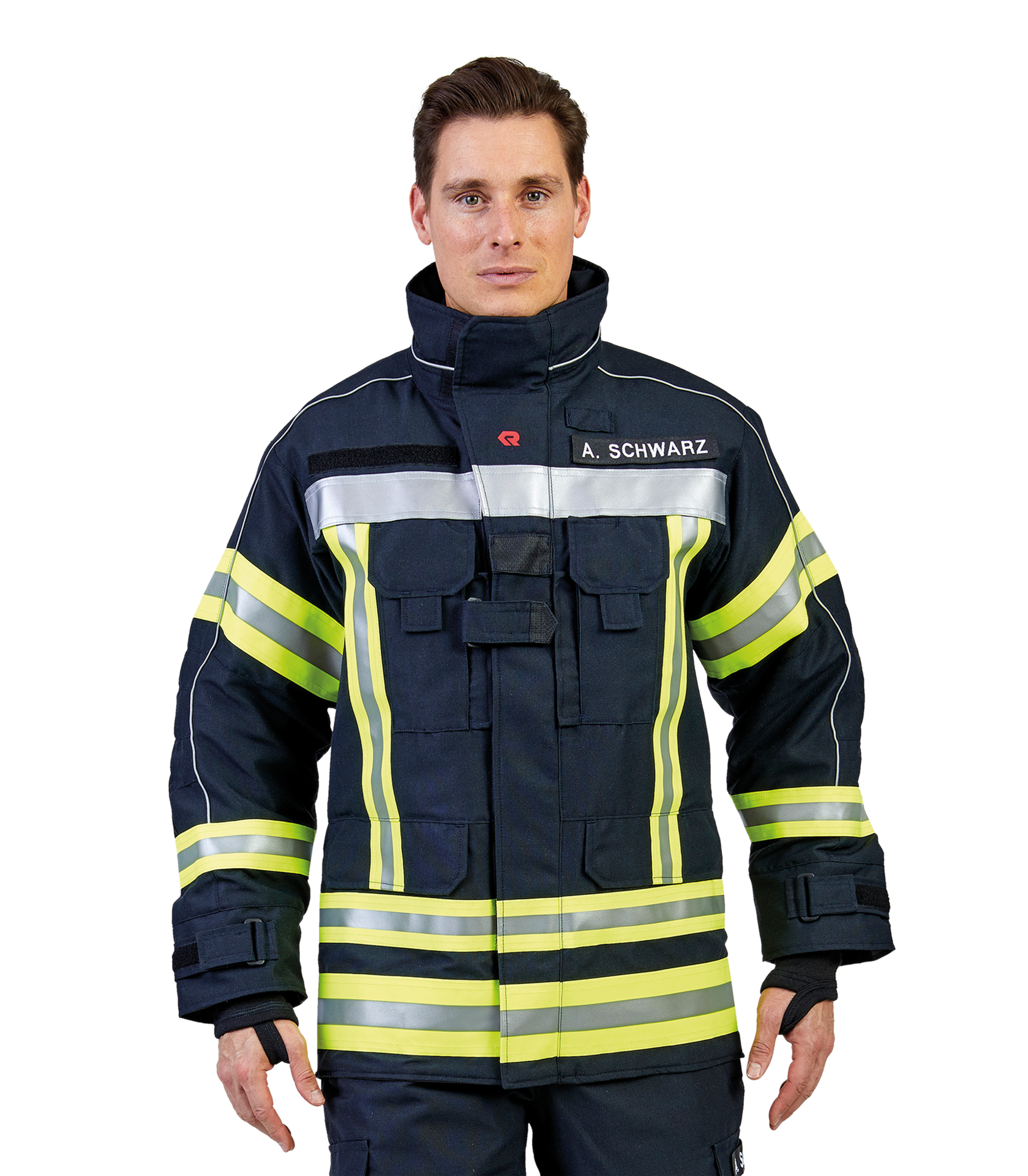 Protective jacket FIRE MAX 3 IRS blue, NOMEX® NXT