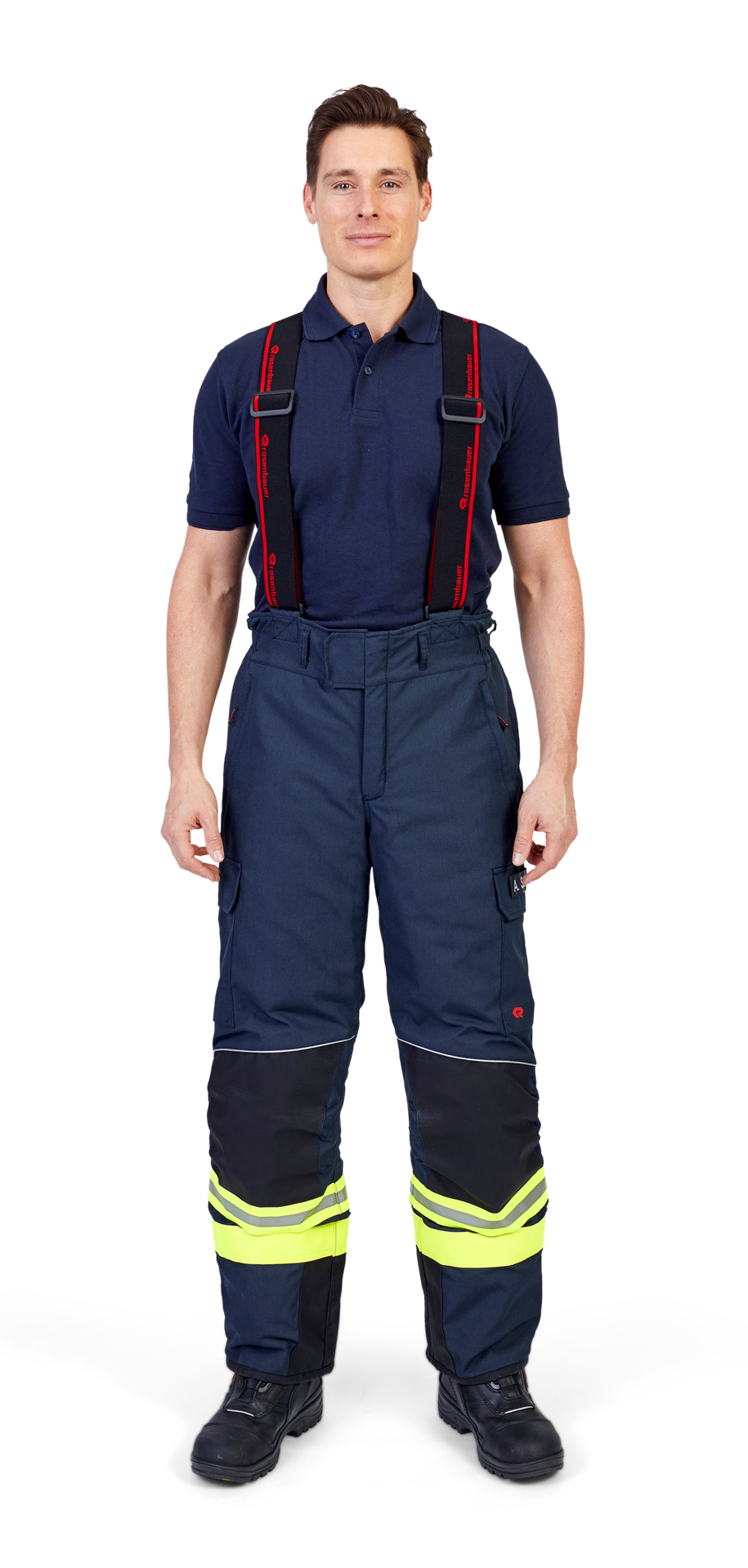 Protective trousers FIRE MAX 3 darkblue, NOMEX® Tough