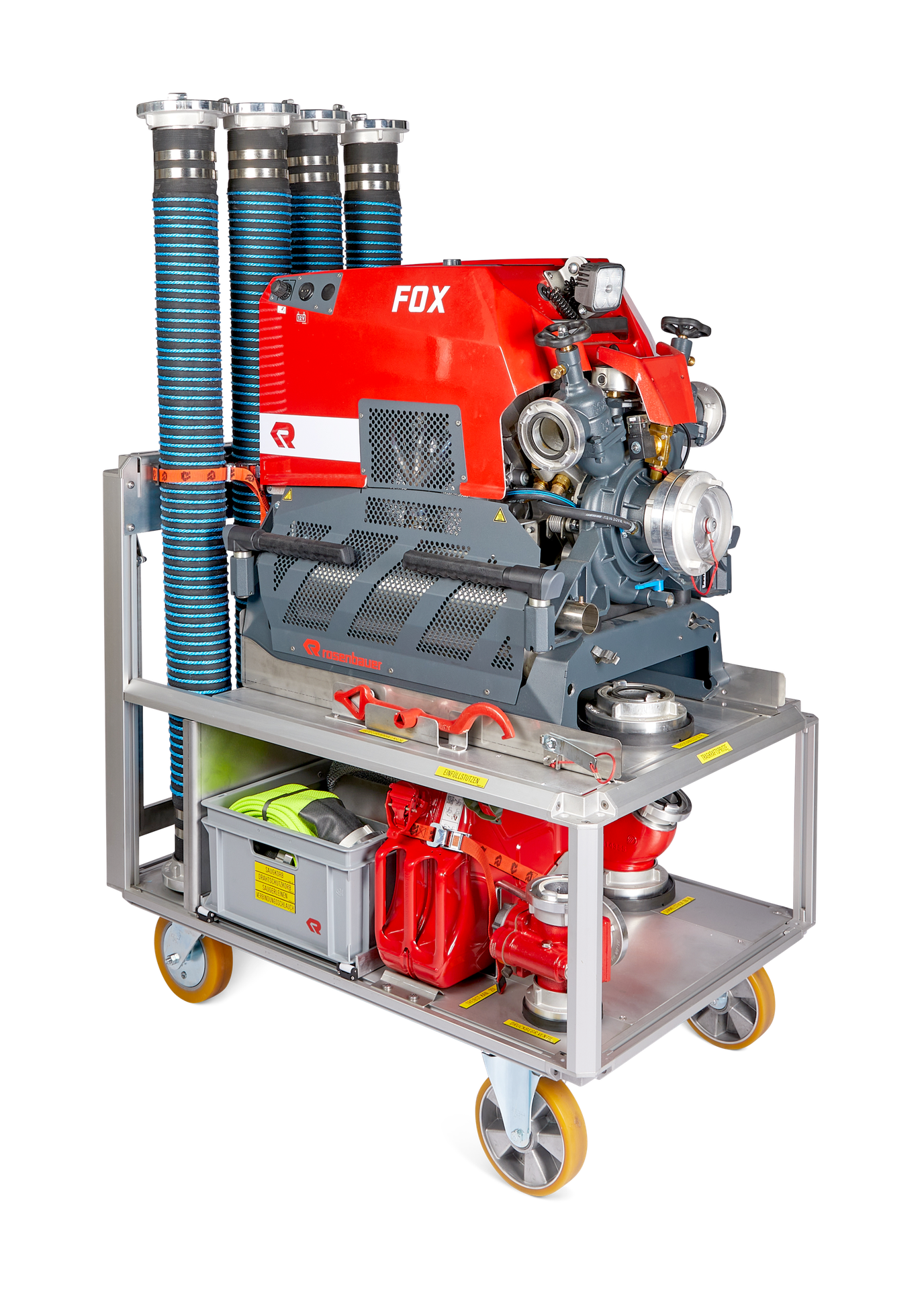 RTE RC Suction Point 1200, 2 x cone breake, 2 x swivel castor, H=1150
