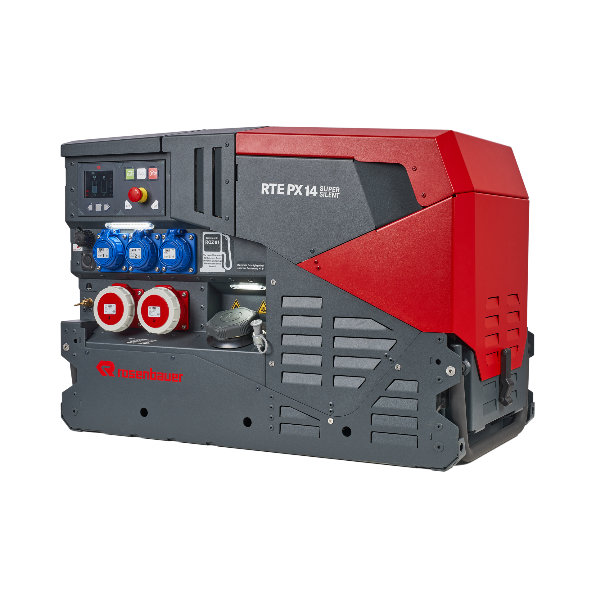 RTE PX 14 Super Silent red - Image 5